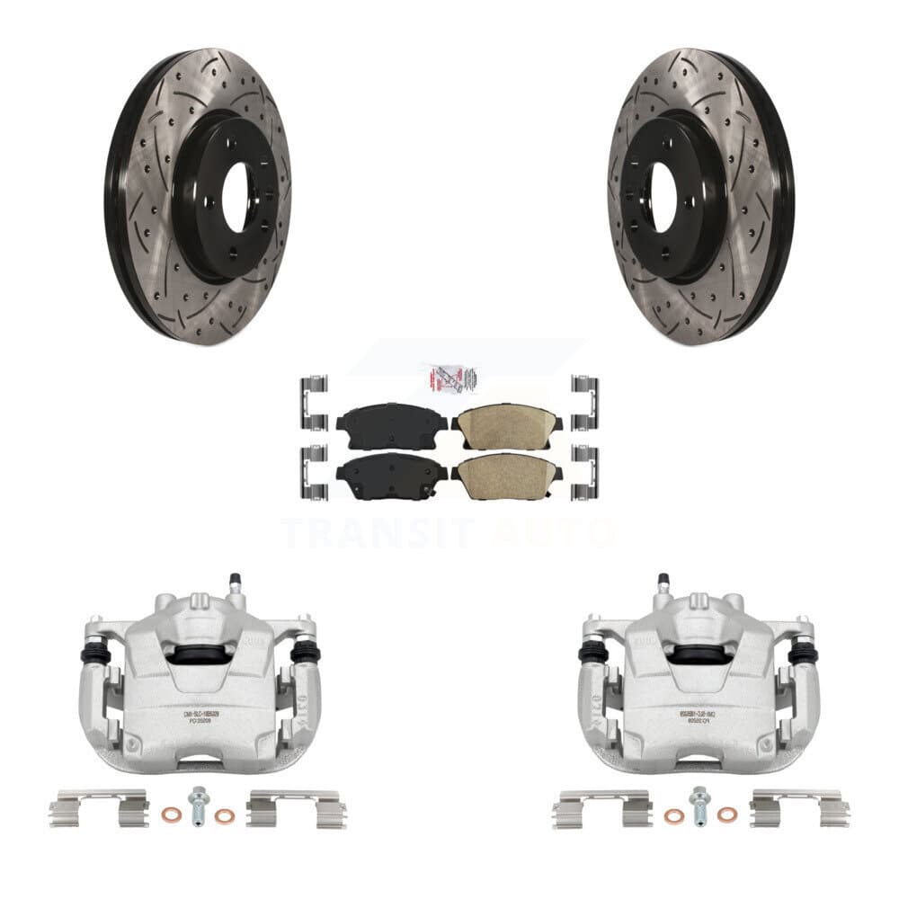 Transit Auto - KCD-100108N - Front Disc Brake Kits image 1