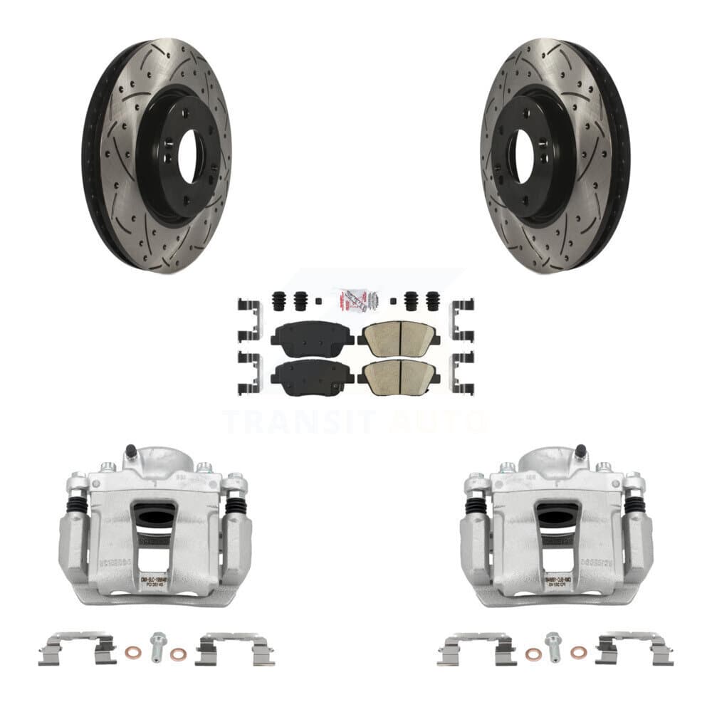 Transit Auto - KCD-100110N - Front Disc Brake Kits image 1