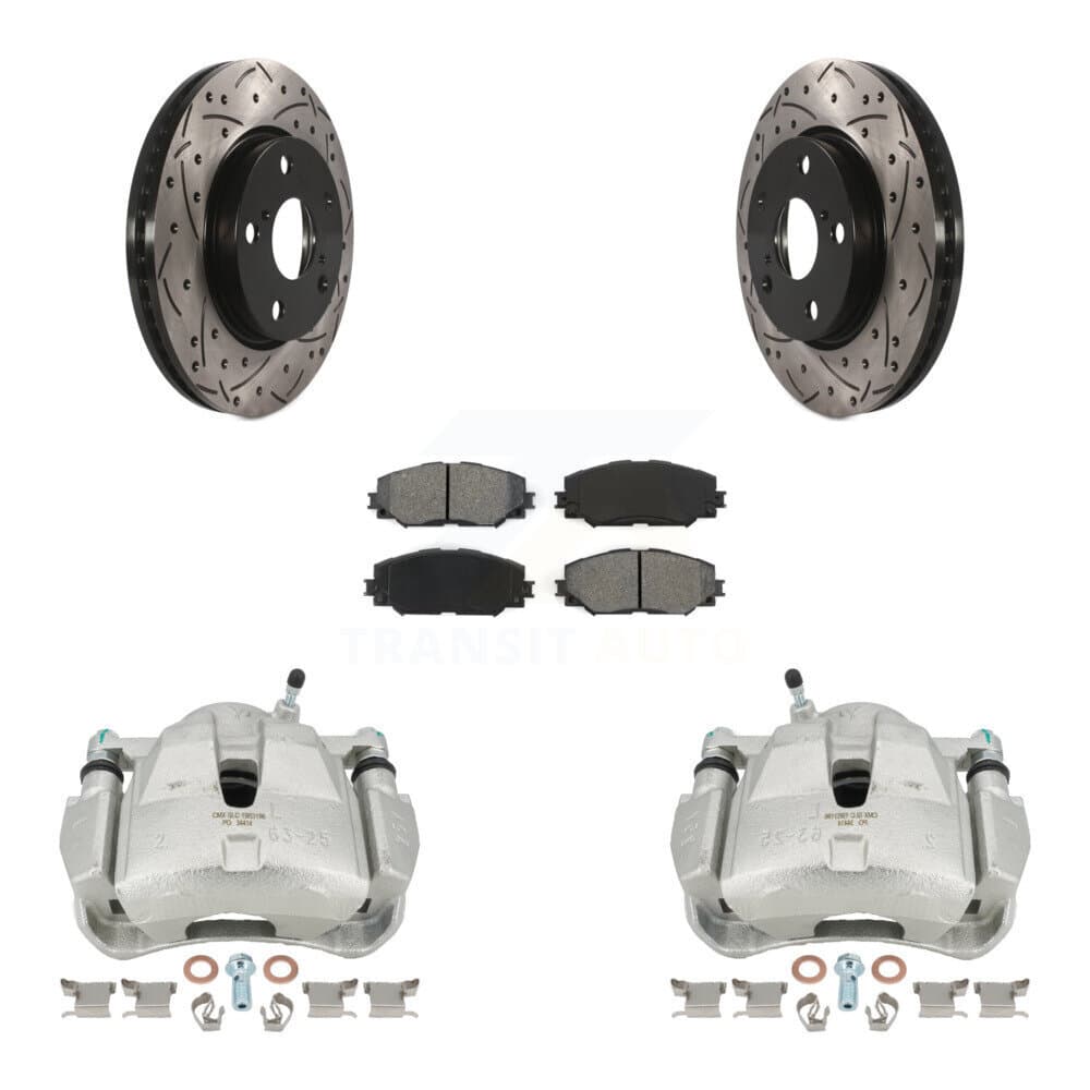 Transit Auto - KCD-100119S - Front Disc Brake Kits image 1