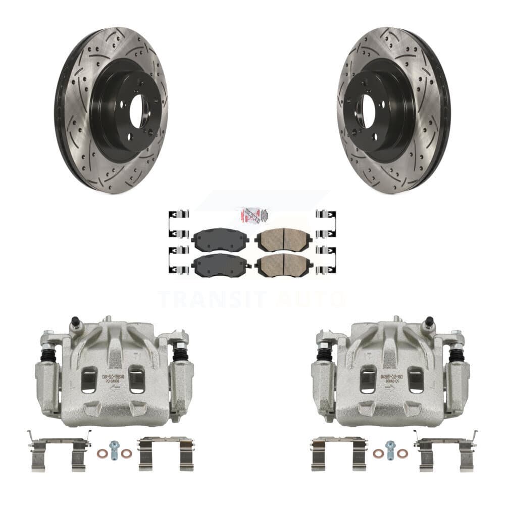 Transit Auto - KCD-100120N - Front Disc Brake Kits image 1