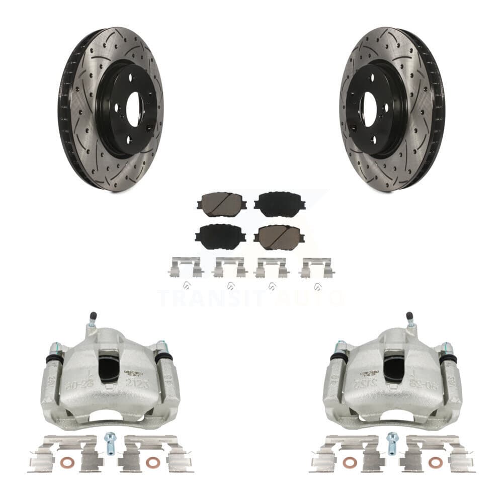 Transit Auto - KCD-100123C - Front Disc Brake Kits image 1