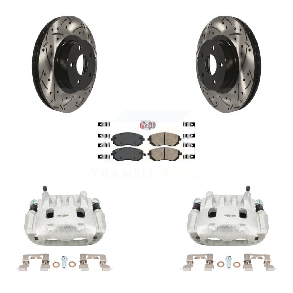 Transit Auto - KCD-100124N - Front Disc Brake Kits image 1