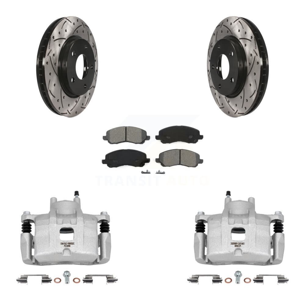 Transit Auto - KCD-100133S - Front Disc Brake Kits image 1