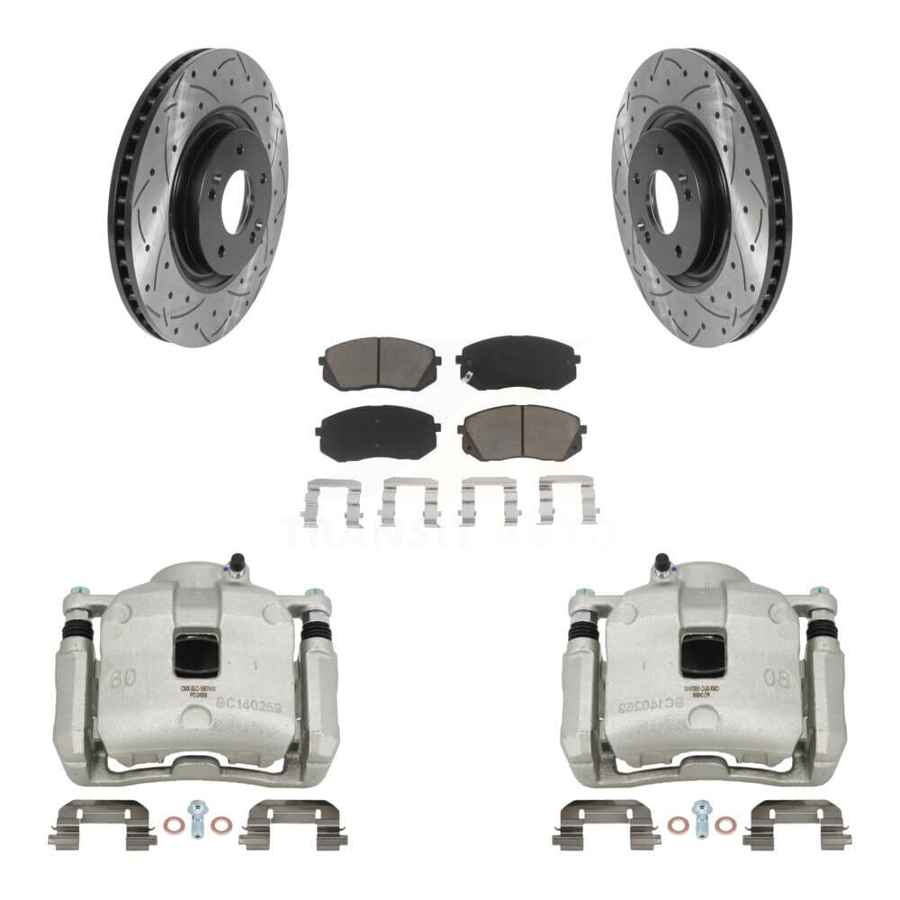 Transit Auto - KCD-100153C - Front Disc Brake Kits image 1