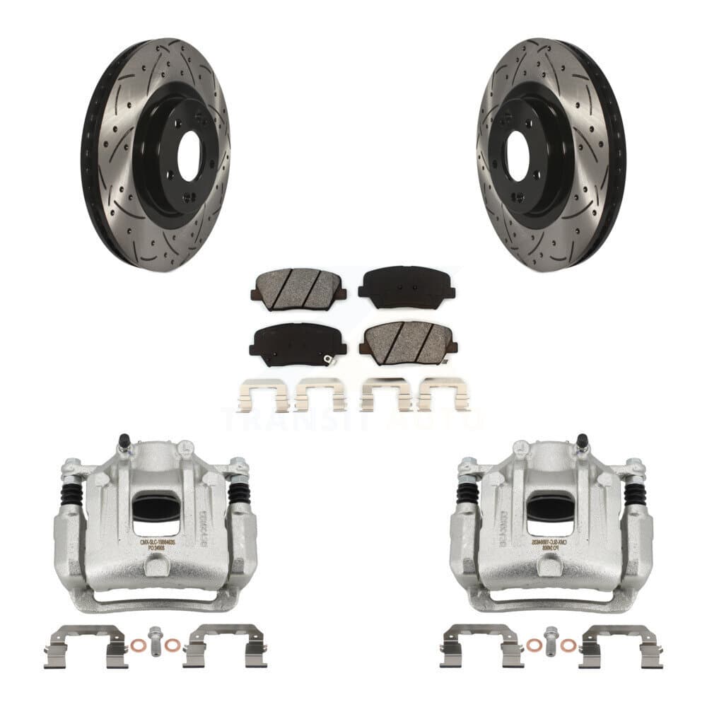 Transit Auto - KCD-100155S - Front Disc Brake Kits image 1