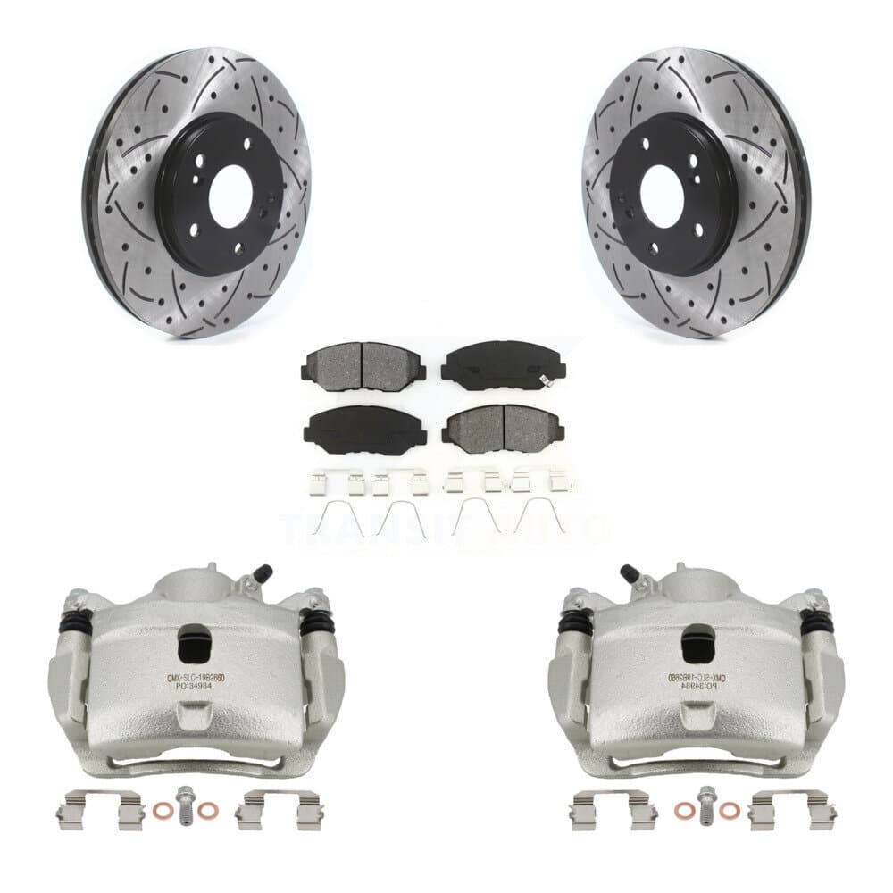 Transit Auto - KCD-100185S - Front Disc Brake Kits image 1