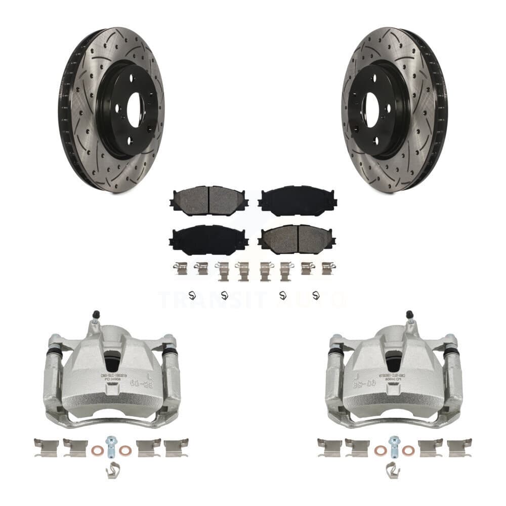 Transit Auto - KCD-100201S - Front Disc Brake Kits image 1