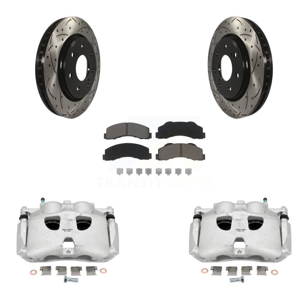 Transit Auto - KCD-100202C - Front Disc Brake Kits image 1