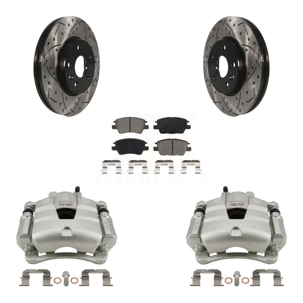Transit Auto - KCD-100208S - Front Disc Brake Kits image 1