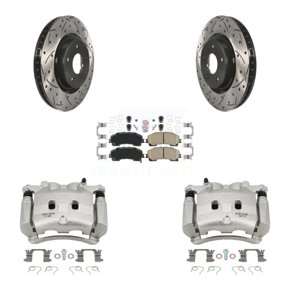 Transit Auto - KCD-100210N - Front Disc Brake Kits image 1