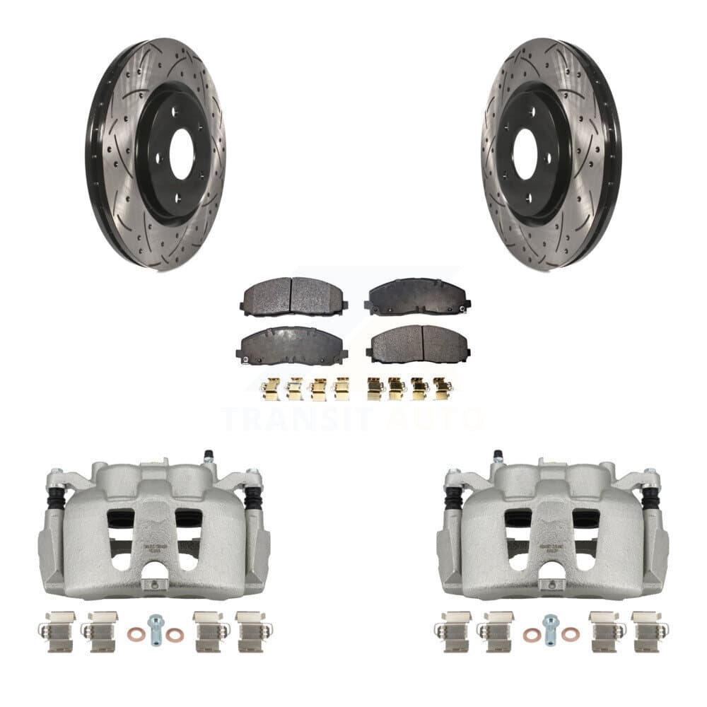 Transit Auto - KCD-100210P - Front Disc Brake Kits image 1