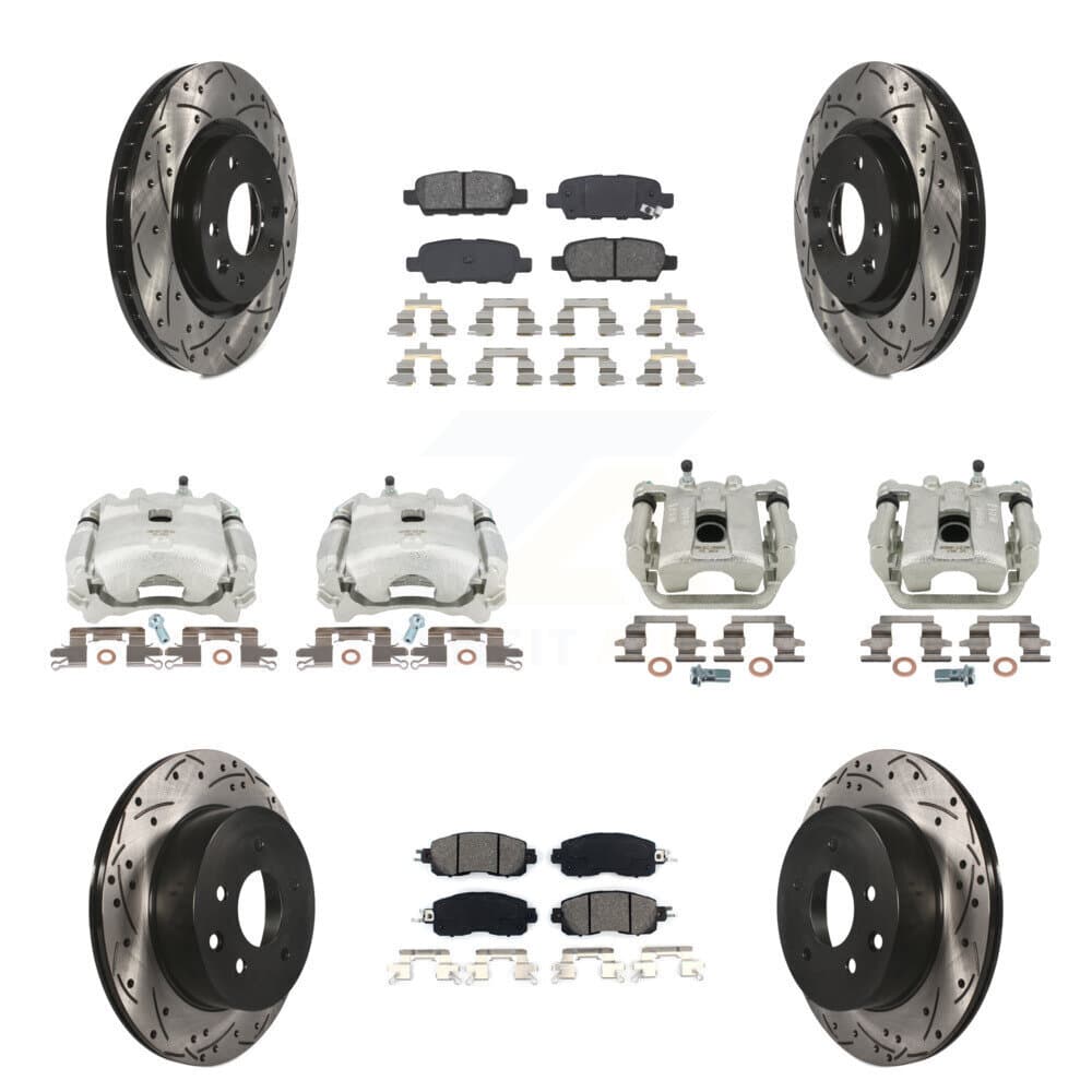 Transit Auto - KCD-100210S - Front and Rear Disc Brake Kits image 1