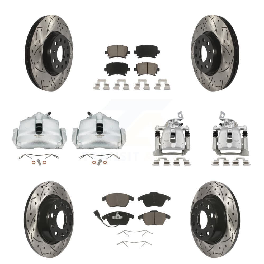 Transit Auto - KCD-100212C - Front and Rear Disc Brake Kits image 1
