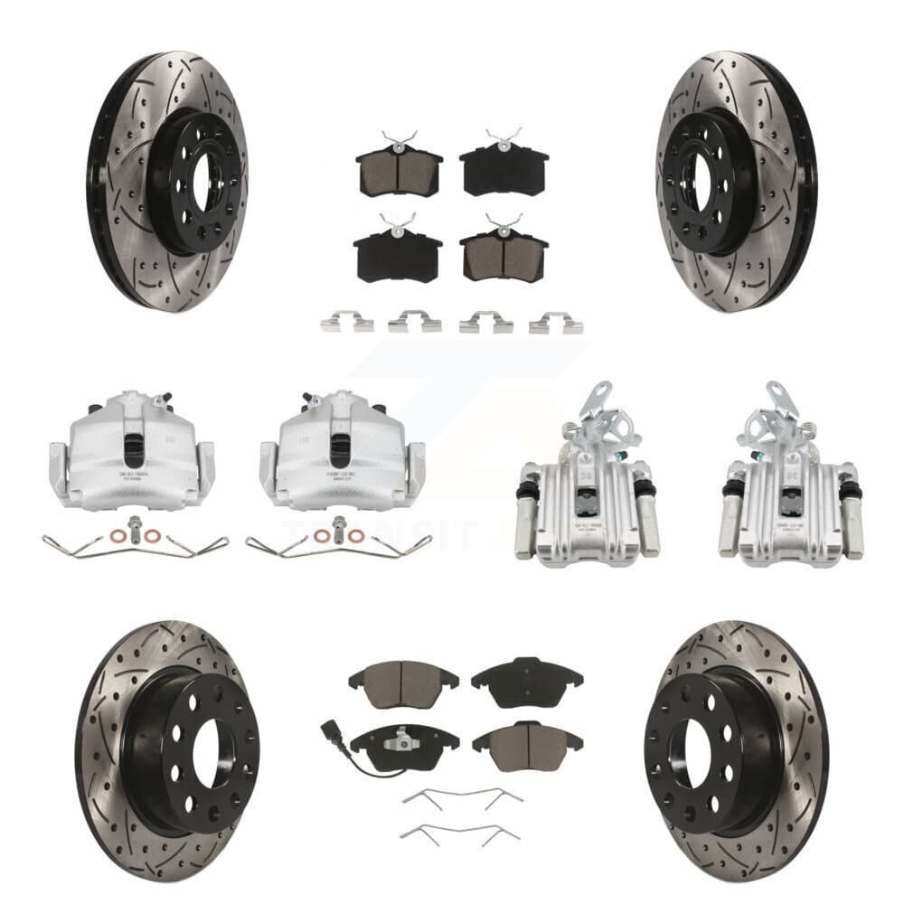 Transit Auto - KCD-100220C - Front and Rear Disc Brake Kits image 1
