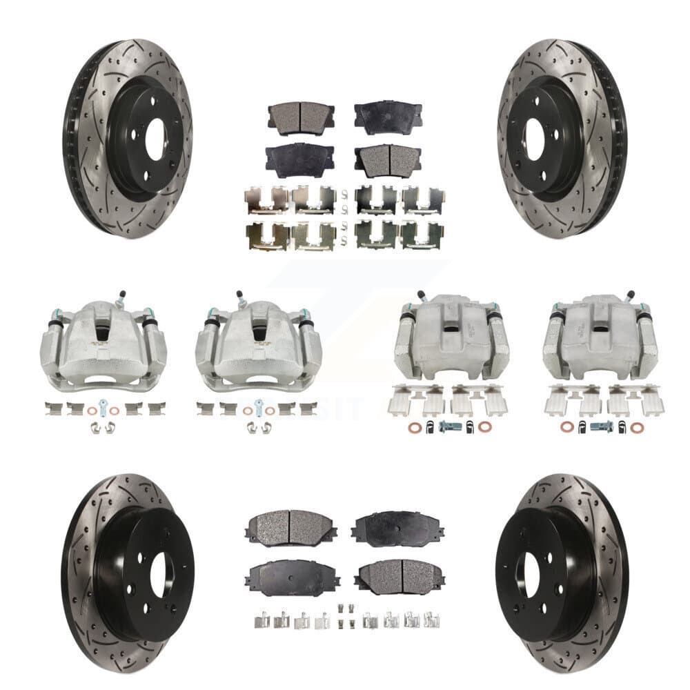Transit Auto - KCD-100223P - Front and Rear Disc Brake Kits image 1