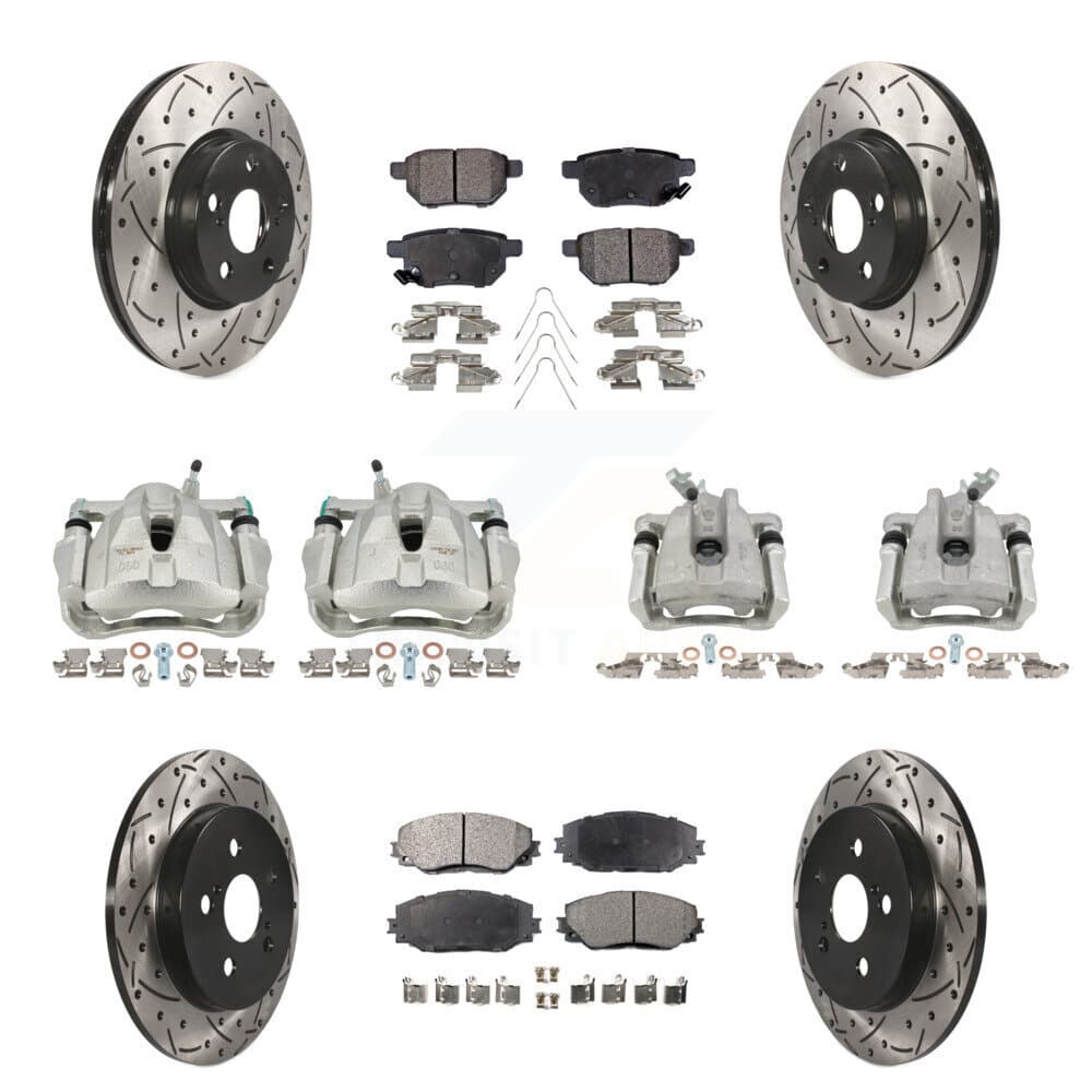 Transit Auto - KCD-100227P - Front and Rear Disc Brake Kits image 1