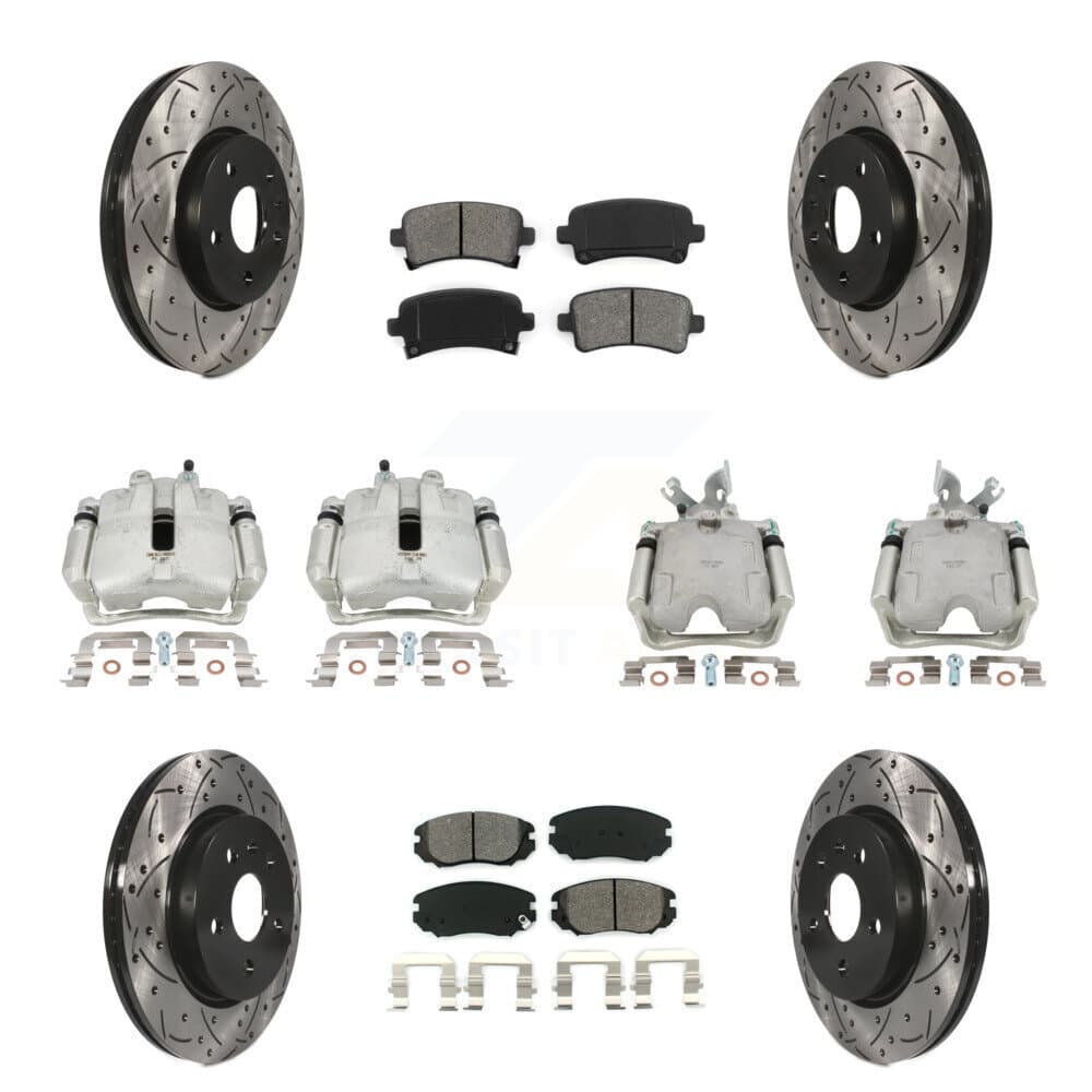 Transit Auto - KCD-100227S - Front and Rear Disc Brake Kits image 1