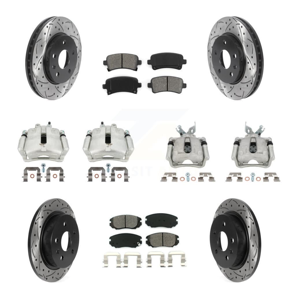 Transit Auto - KCD-100229S - Front and Rear Disc Brake Kits image 1