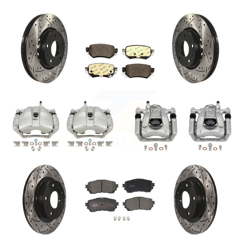 Transit Auto - KCD-100229T - Front and Rear Disc Brake Kits image 1