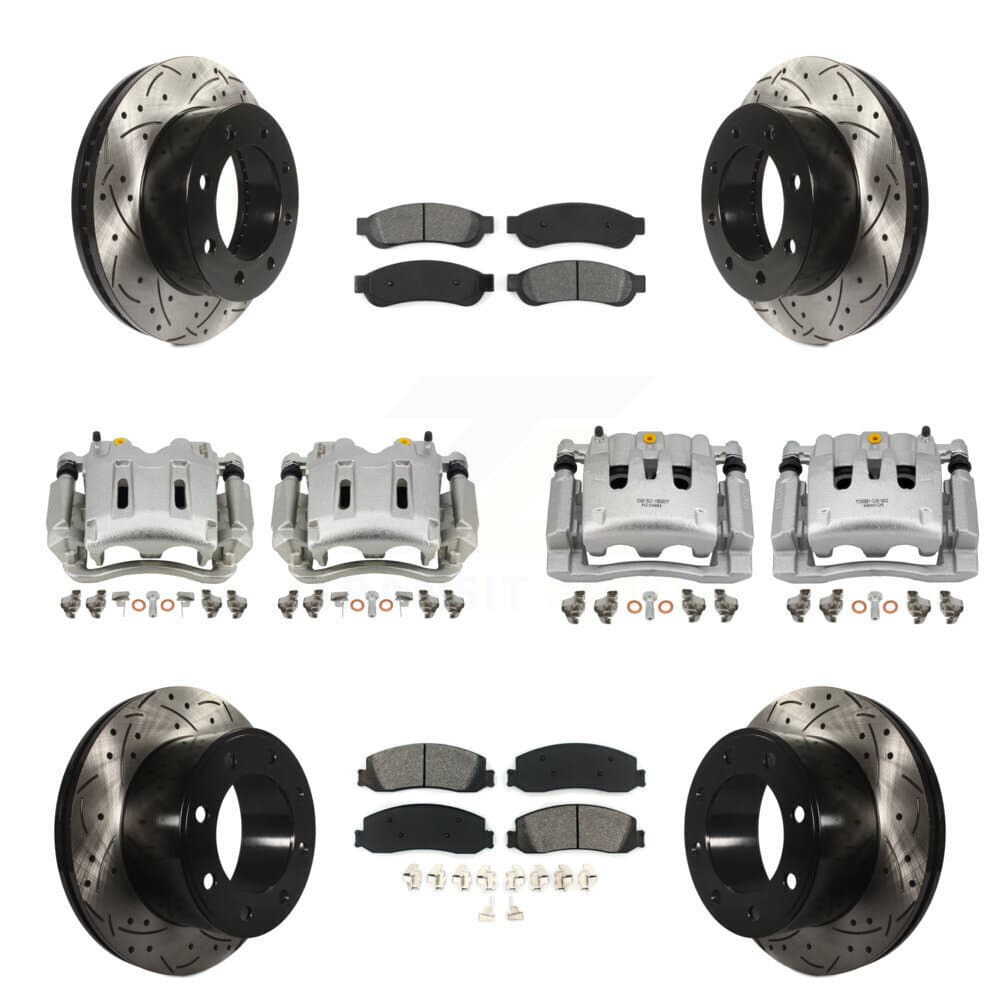 Transit Auto - KCD-100234S - Front and Rear Disc Brake Kits image 1