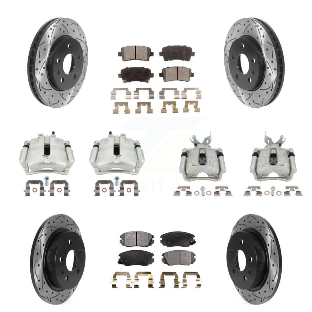 Transit Auto - KCD-100235P - Front and Rear Disc Brake Kits image 1