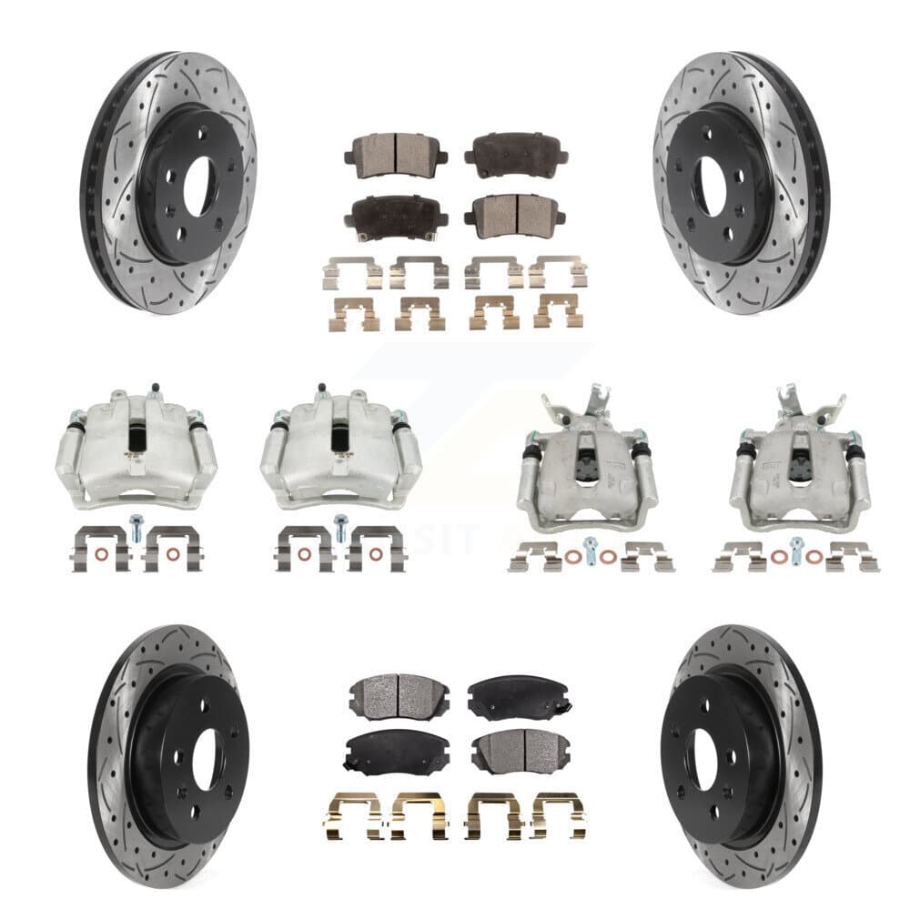 Transit Auto - KCD-100237P - Front and Rear Disc Brake Kits image 1