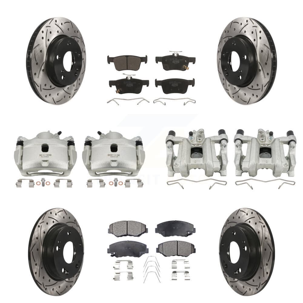 Transit Auto - KCD-100239T - Front and Rear Disc Brake Kits image 1