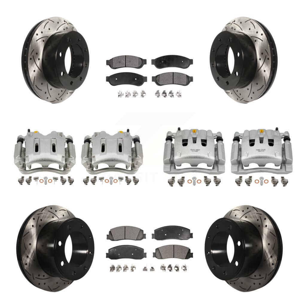 Transit Auto - KCD-100241P - Front and Rear Disc Brake Kits image 1