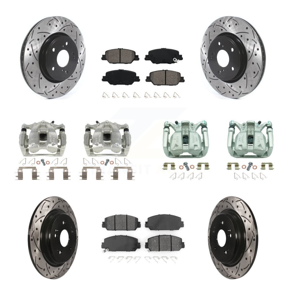 Transit Auto - KCD-100248S - Front and Rear Disc Brake Kits image 1