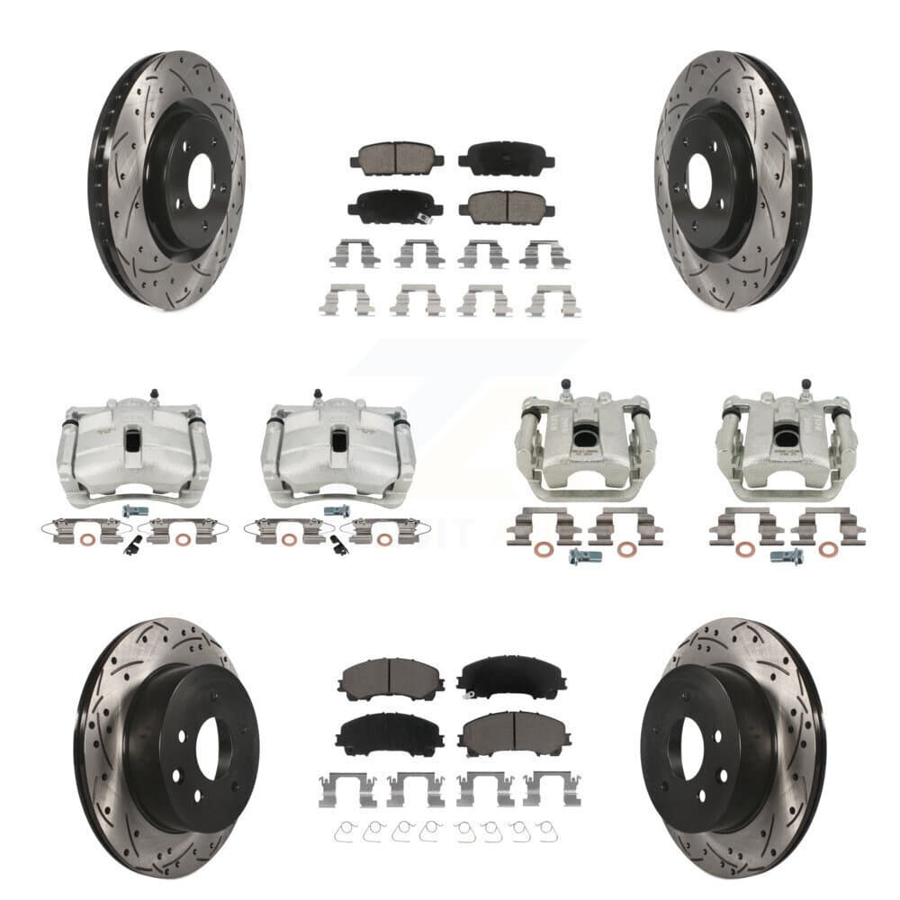 Transit Auto - KCD-100249C - Front and Rear Disc Brake Kits image 1