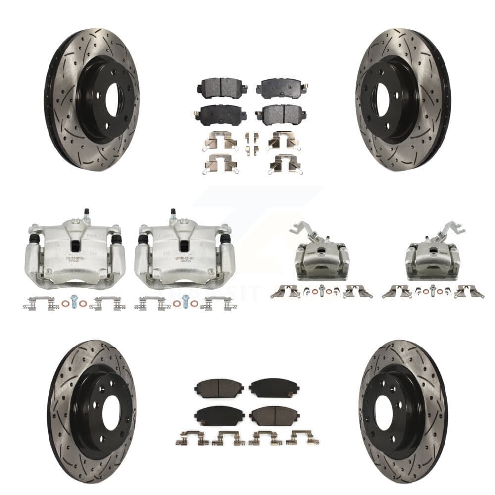 Transit Auto - KCD-100253T - Front and Rear Disc Brake Kits image 1