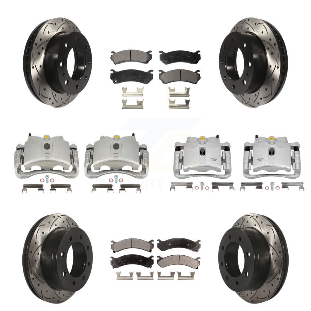 Transit Auto - KCD-100255T - Front and Rear Disc Brake Kits image 1