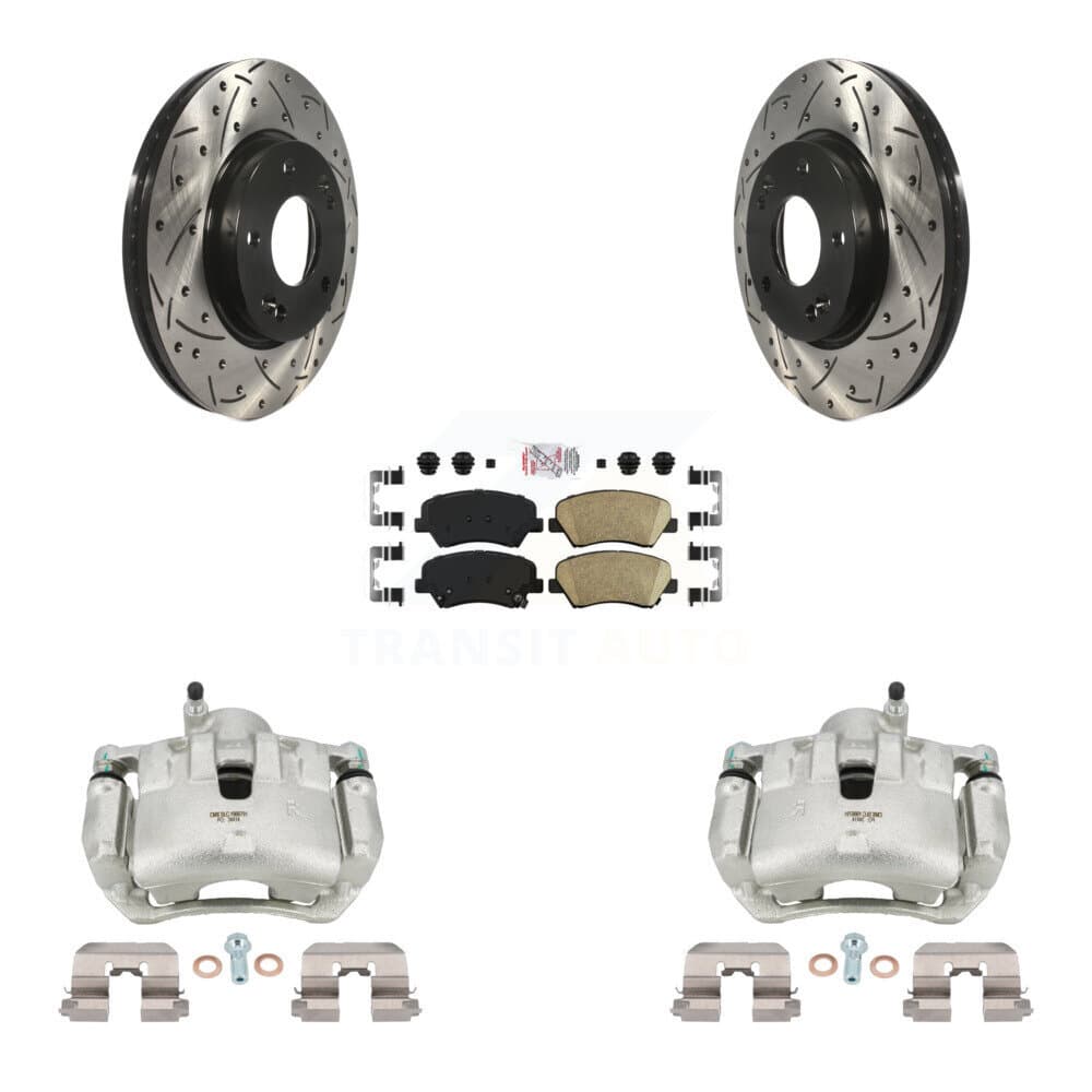 Transit Auto - KCD-100256N - Front Disc Brake Kits image 1
