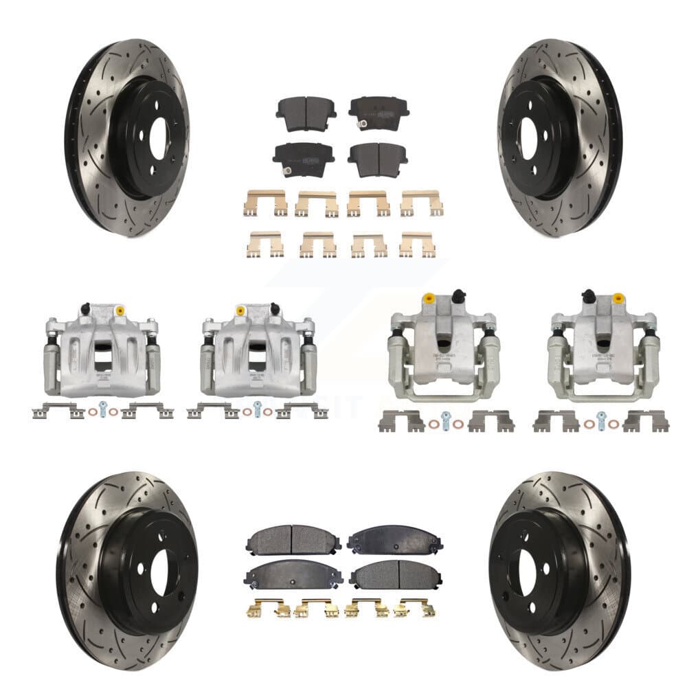 Transit Auto - KCD-100259P - Front and Rear Disc Brake Kits image 1