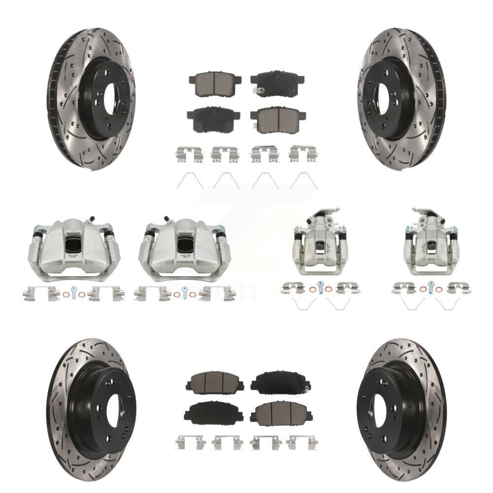 Transit Auto - KCD-100261C - Front and Rear Disc Brake Kits image 1