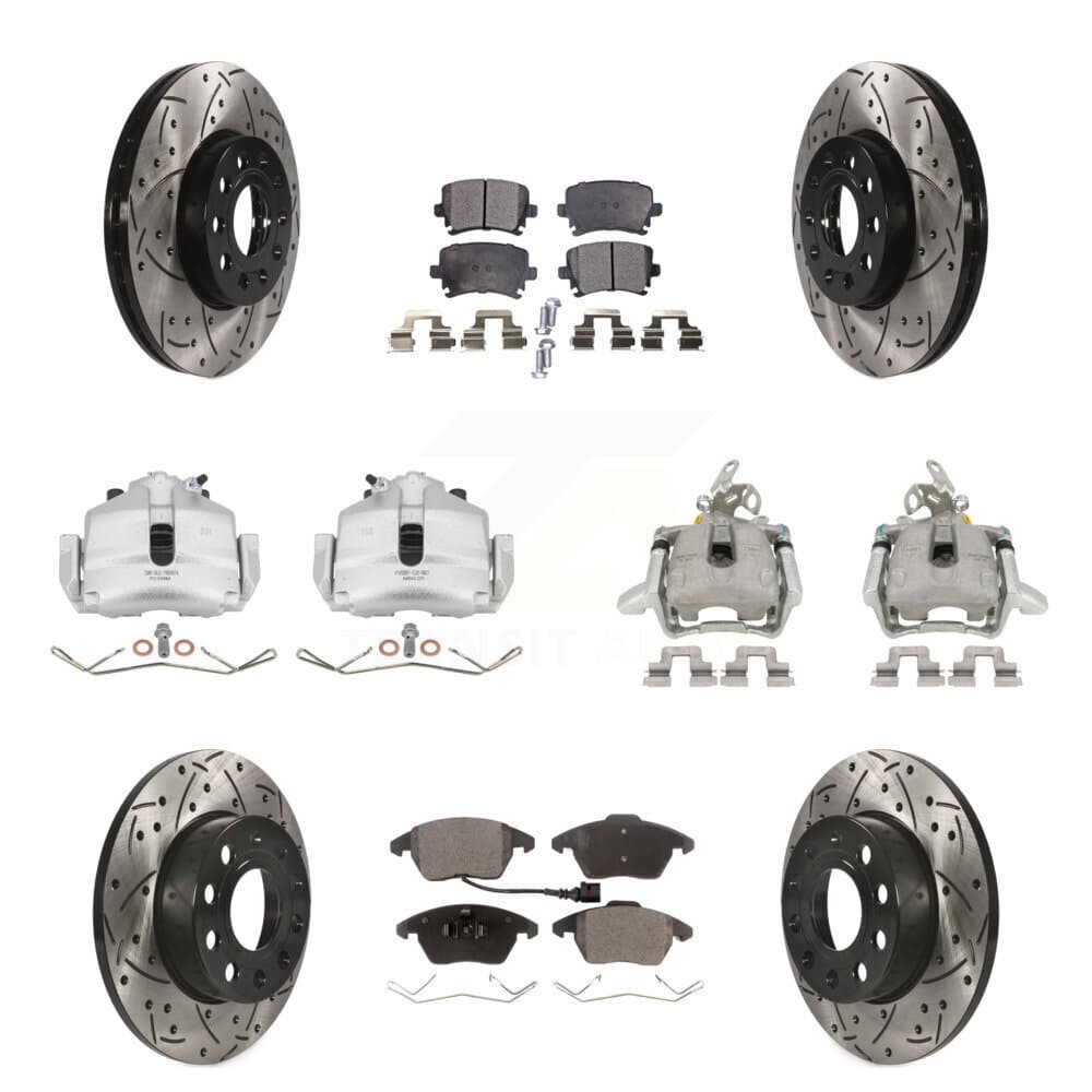 Transit Auto - KCD-100265T - Front and Rear Disc Brake Kits image 1