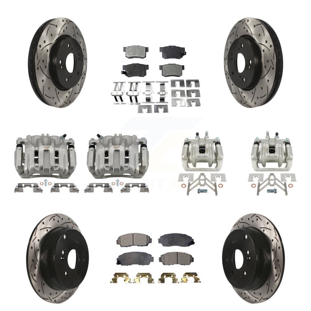 Transit Auto - KCD-100269T - Front and Rear Disc Brake Kits image 1