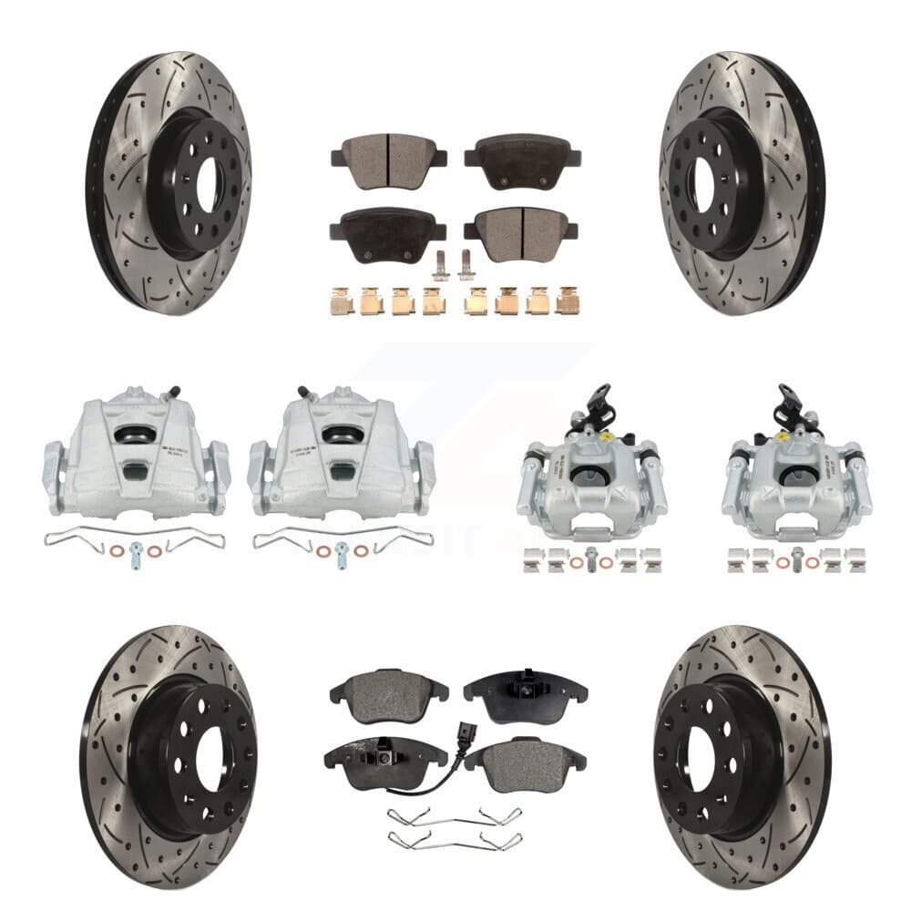 Transit Auto - KCD-100277P - Front and Rear Disc Brake Kits image 1