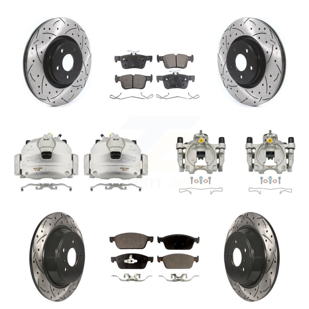 Transit Auto - KCD-100280T - Front and Rear Disc Brake Kits image 1