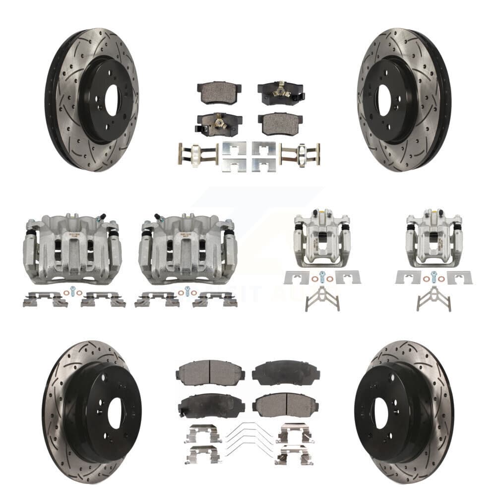 Transit Auto - KCD-100281P - Front and Rear Disc Brake Kits image 1