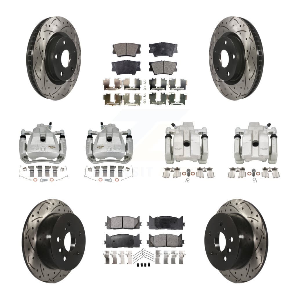 Transit Auto - KCD-100293T - Front and Rear Disc Brake Kits image 1