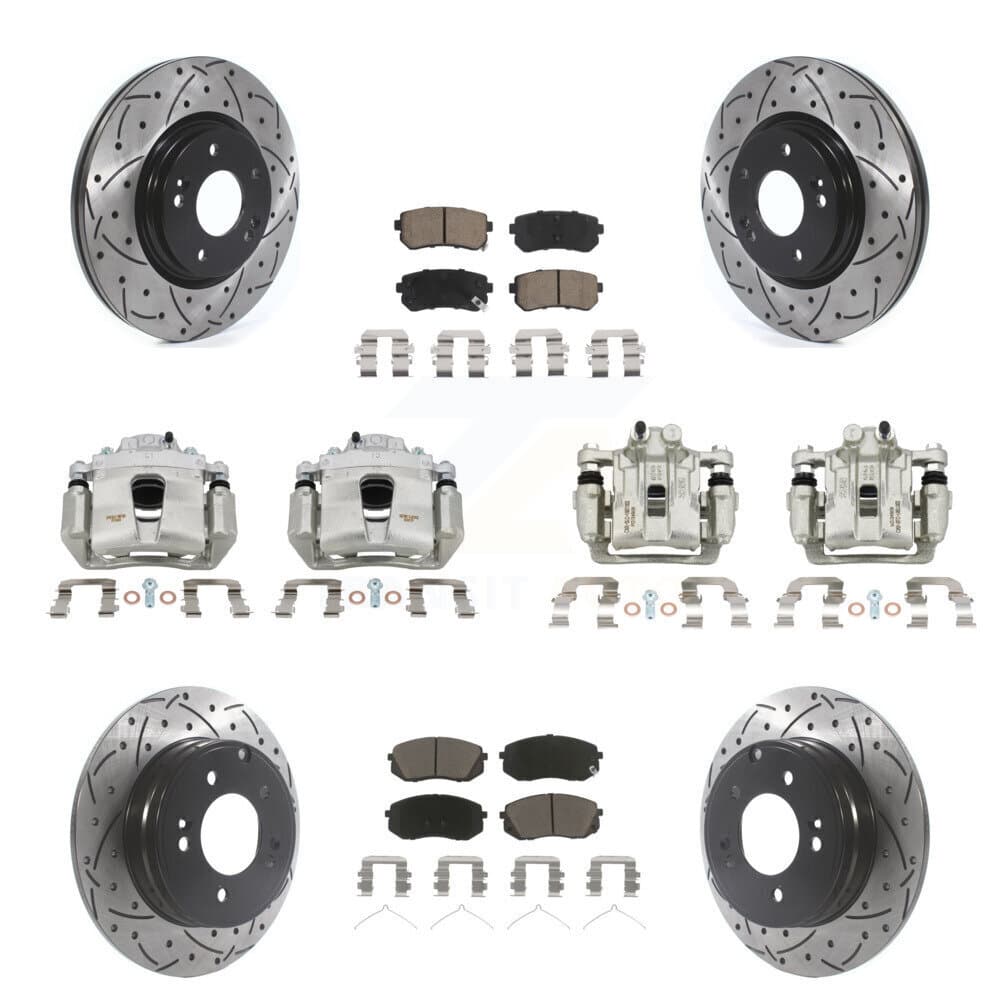 Transit Auto - KCD-100294C - Front and Rear Disc Brake Kits image 1