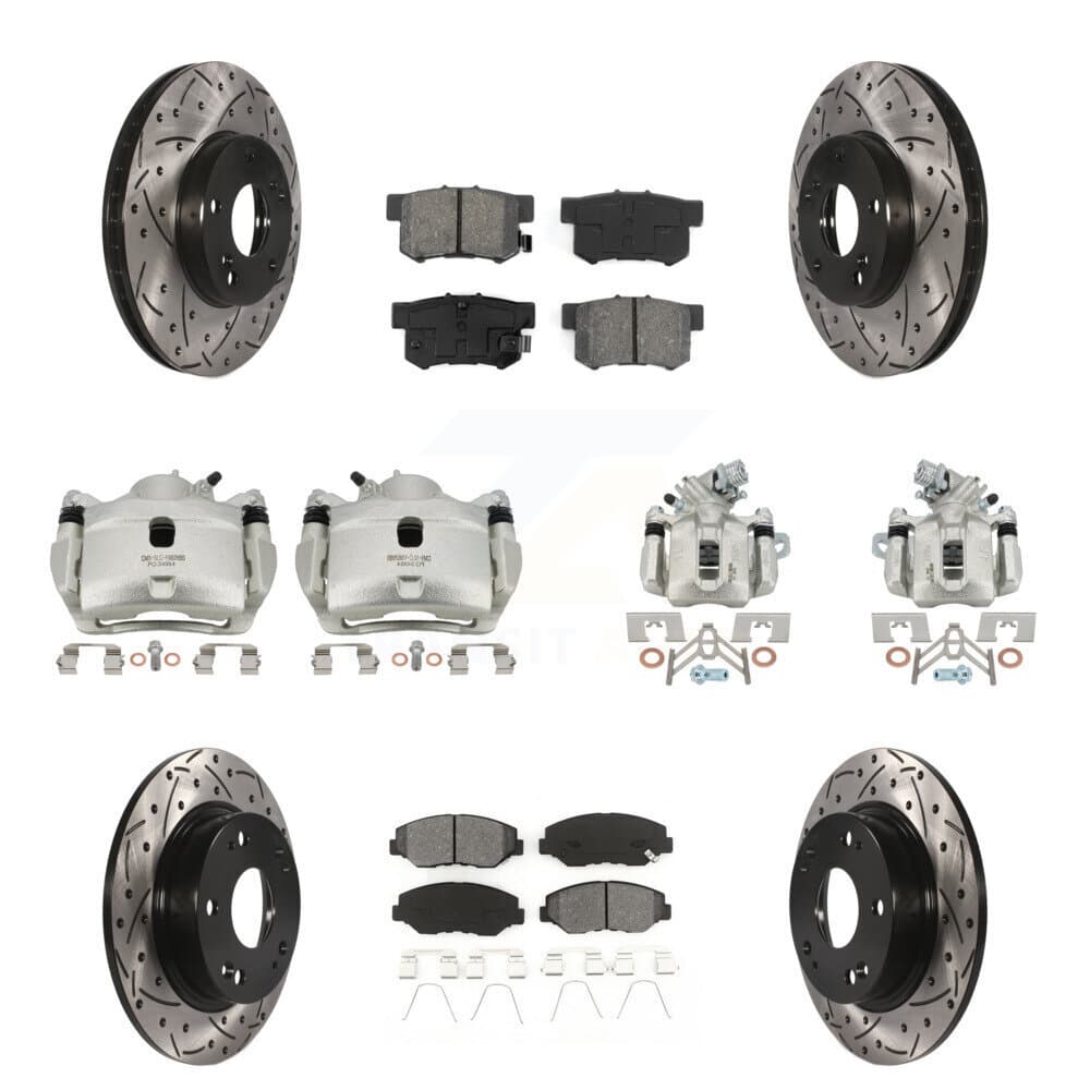 Transit Auto - KCD-100294S - Front and Rear Disc Brake Kits image 1