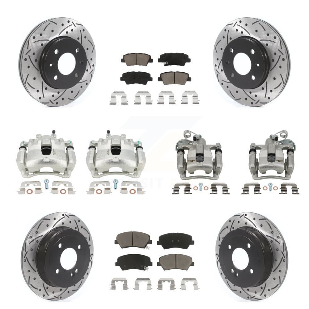 Transit Auto - KCD-100299C - Front and Rear Disc Brake Kits image 1