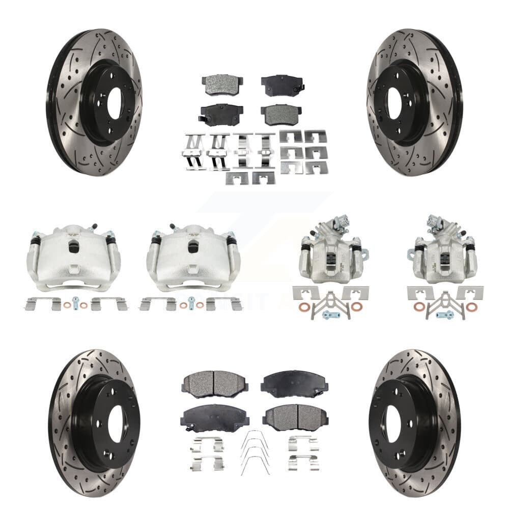 Transit Auto - KCD-100299P - Front and Rear Disc Brake Kits image 1