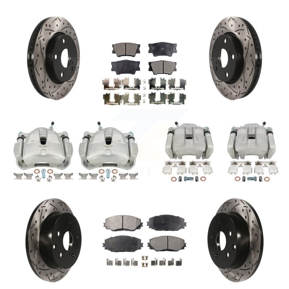 Transit Auto - KCD-100299T - Front and Rear Disc Brake Kits image 1