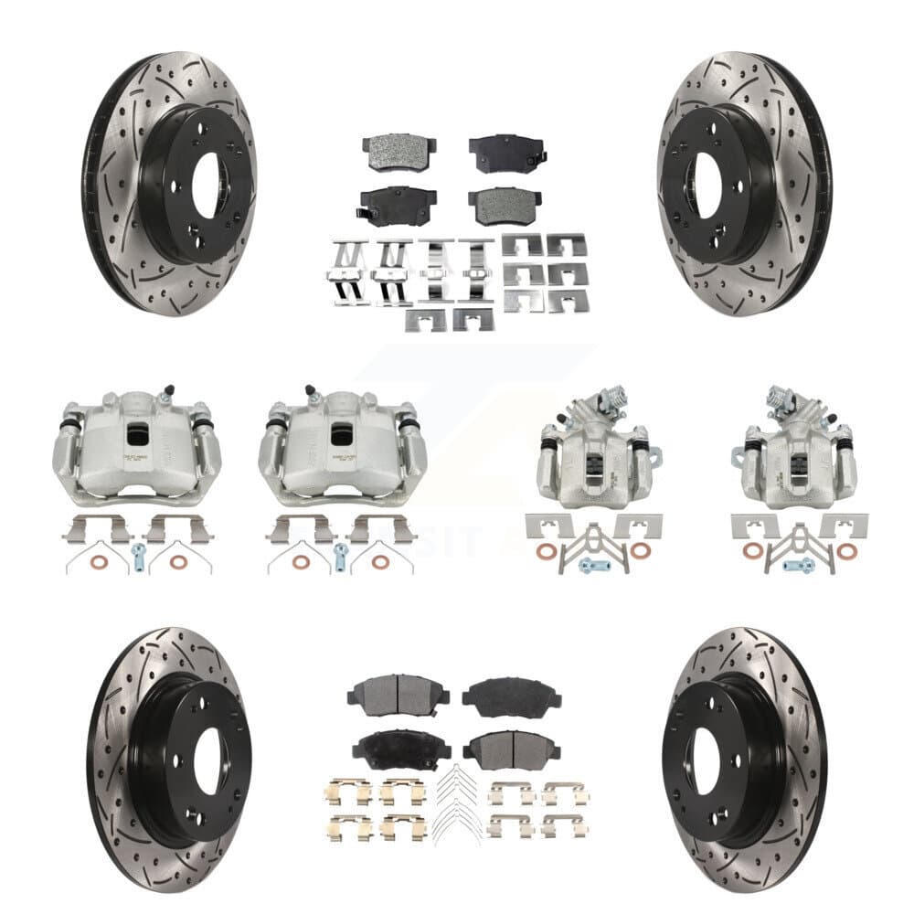 Transit Auto - KCD-100300P - Front and Rear Disc Brake Kits image 1