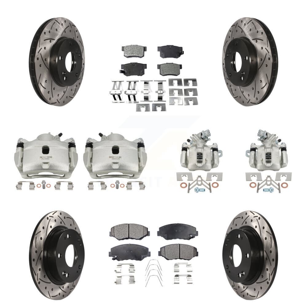 Transit Auto - KCD-100301P - Front and Rear Disc Brake Kits image 1
