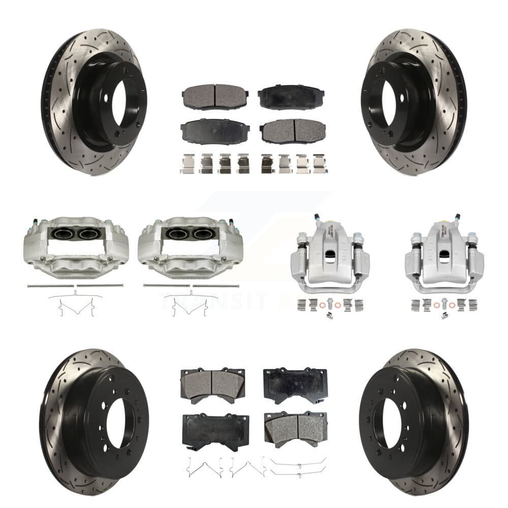 Transit Auto - KCD-100302T - Front and Rear Disc Brake Kits image 1