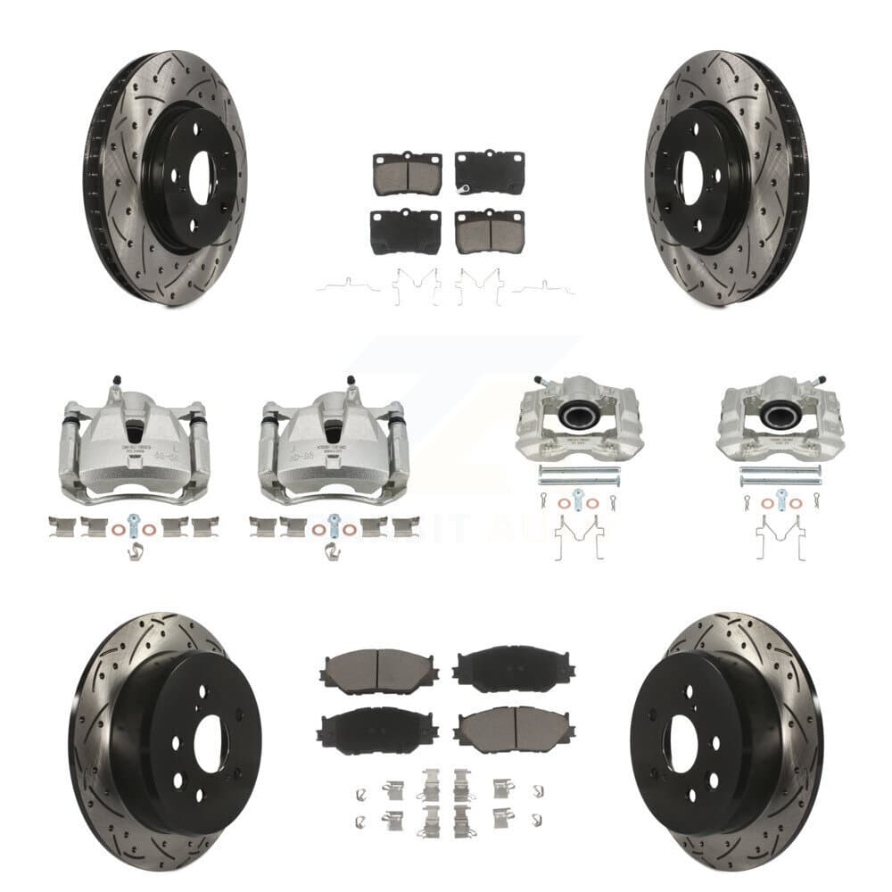 Transit Auto - KCD-100303C - Front and Rear Disc Brake Kits image 1